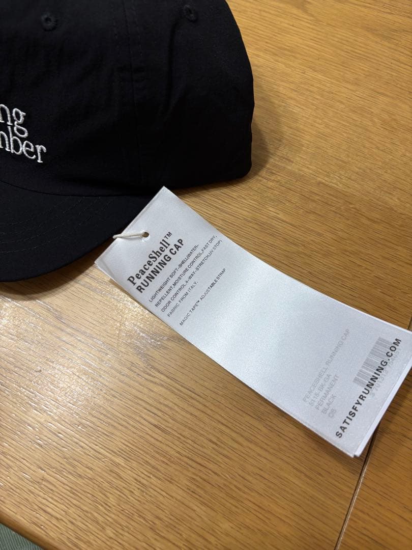 n*3様 Satisfy Running Cult Member Cap ブラッ - メルカリ