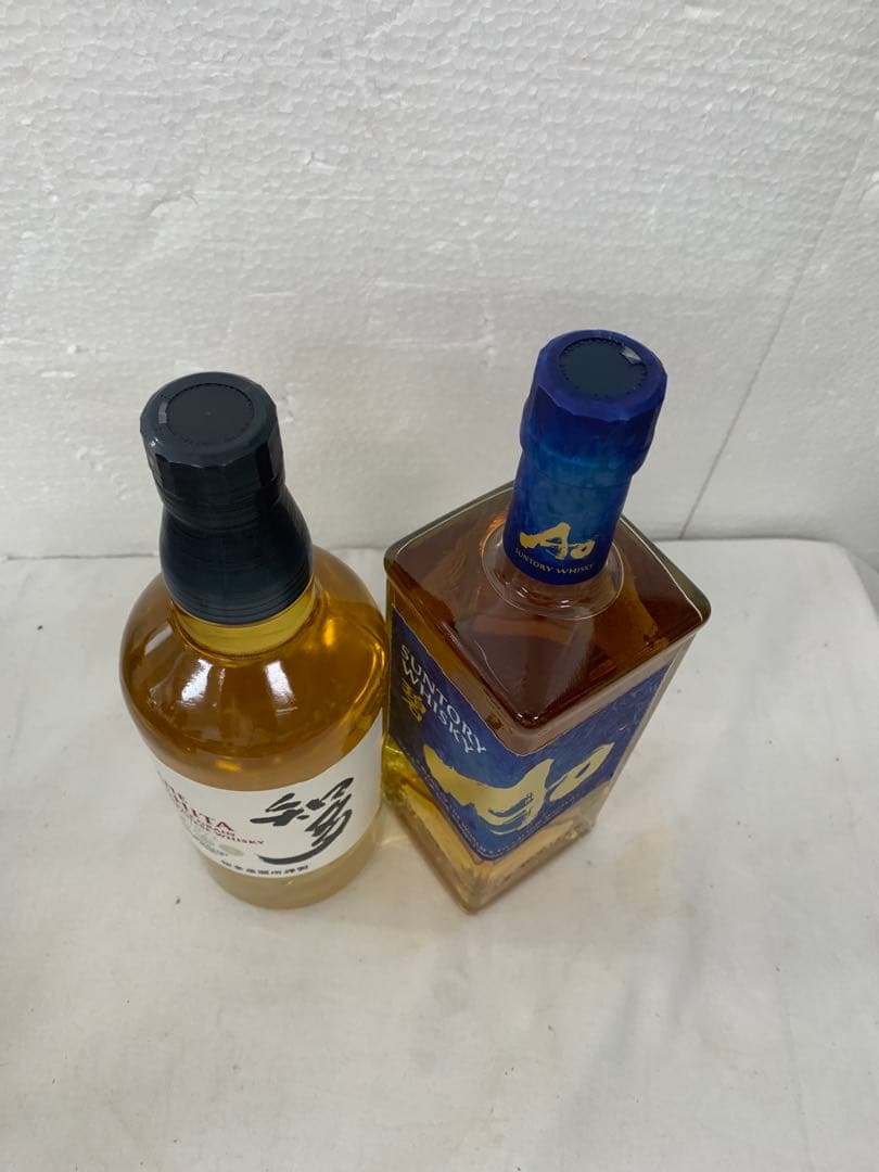 サントリーウイスキー 飲み比べ2本 知多＆碧 - メルカリ
