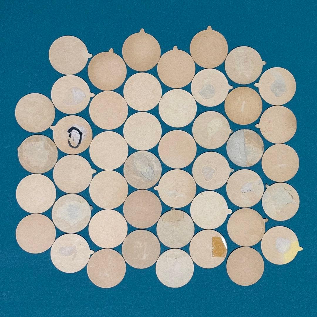 昭和レトロ】牛乳キャップ45枚 いろいろ