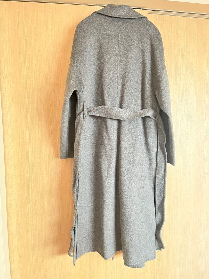 超美品✨ok.soon light melton coat オクスンロングコート - メルカリ