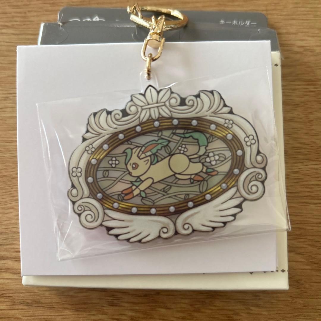 ポケパークカントー リーフィア アクリルキーホルダー ブイブイ