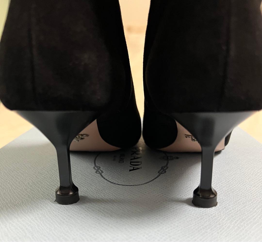 Michael様】極美品！PRADA プラダ CAMOSCIO ショートブーツ - メルカリ