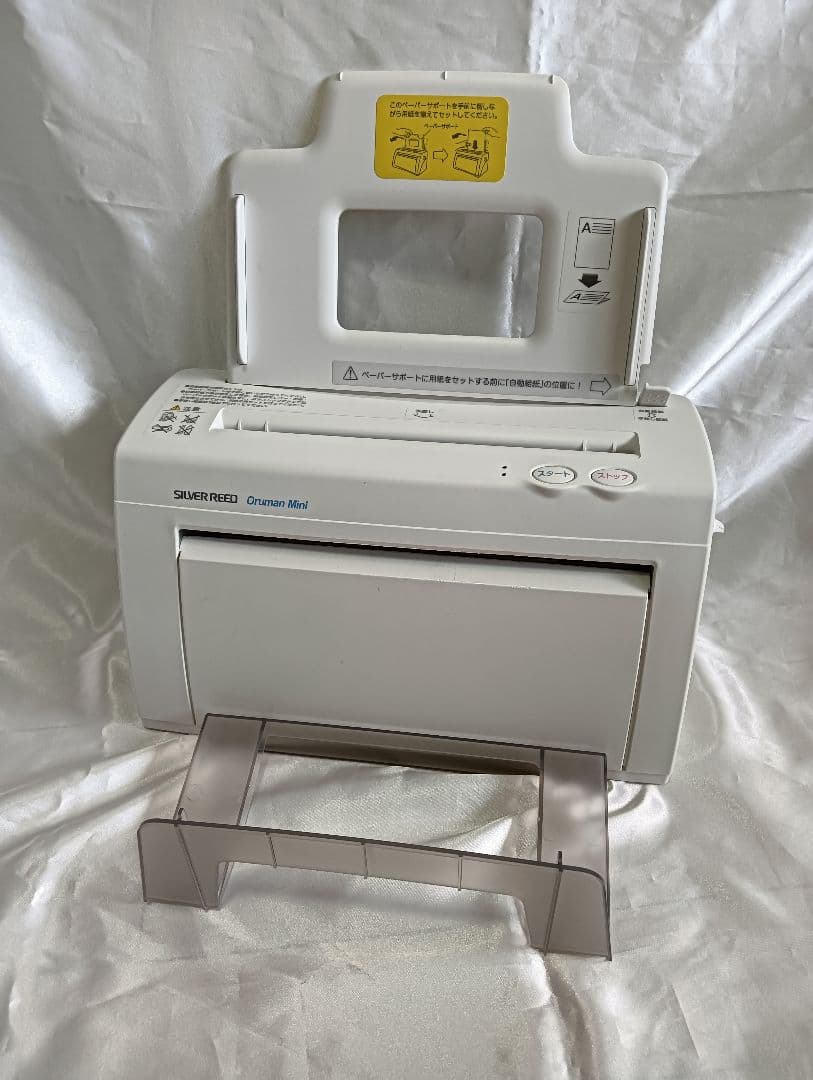 卓上型自動紙折り機 ORUMAN MA40 MA40 卓上型自動紙折り機 1台 シルバー精工 【通販モノタロウ】