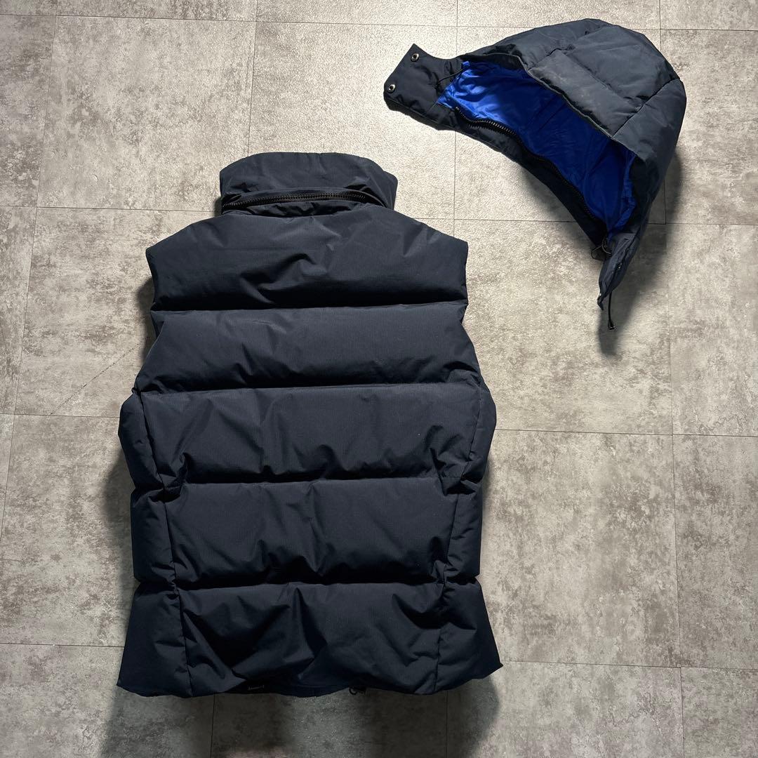 ラルフローレン ビッグポニー 2way ダウンベスト ネイビー ドローコード