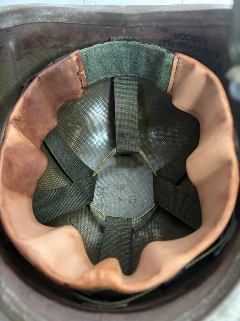 米軍 実物 PASGTフリッツヘルメット ウッドランド MEDIUM 送料無料の