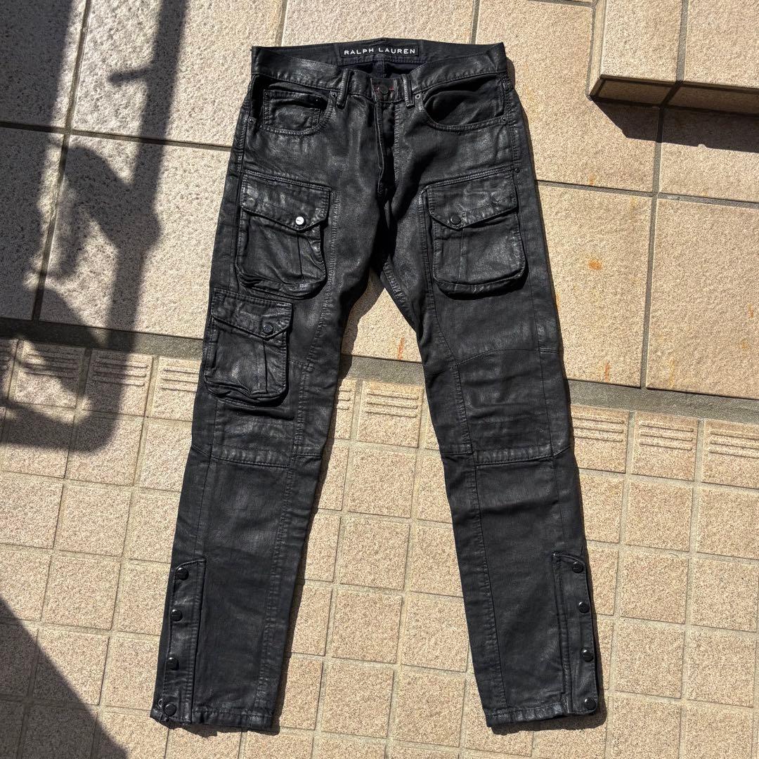 ラルフローレン コーティング カーゴパンツ - メルカリ