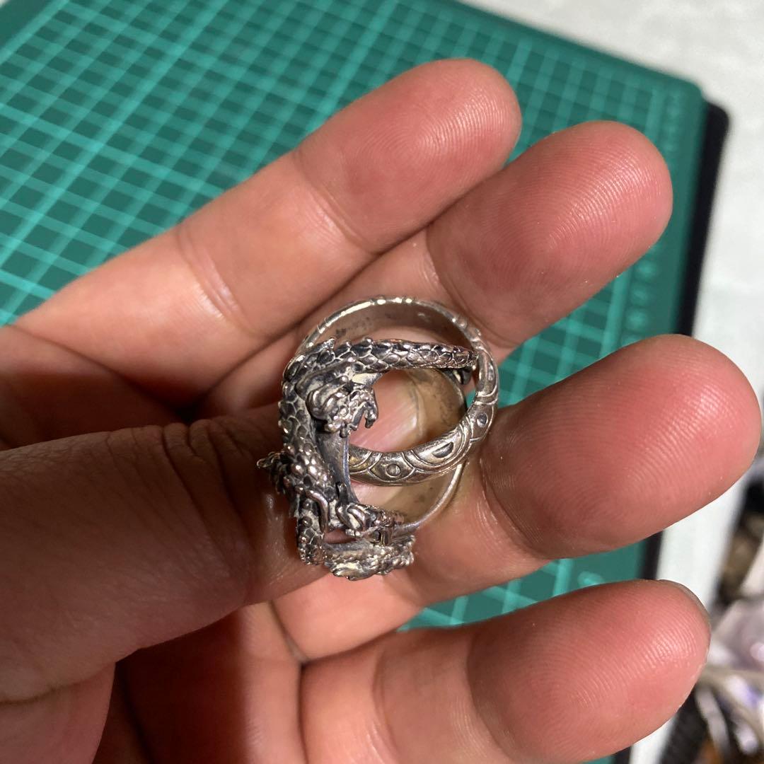 MARS マーズ ネックレス トップ 925 ドラゴンリング - メルカリ