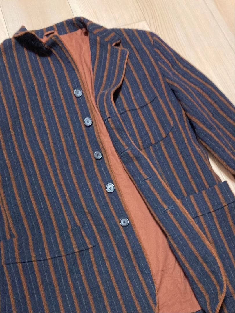 ロメオジリ gigli ストライプウールジャケット - メルカリ
