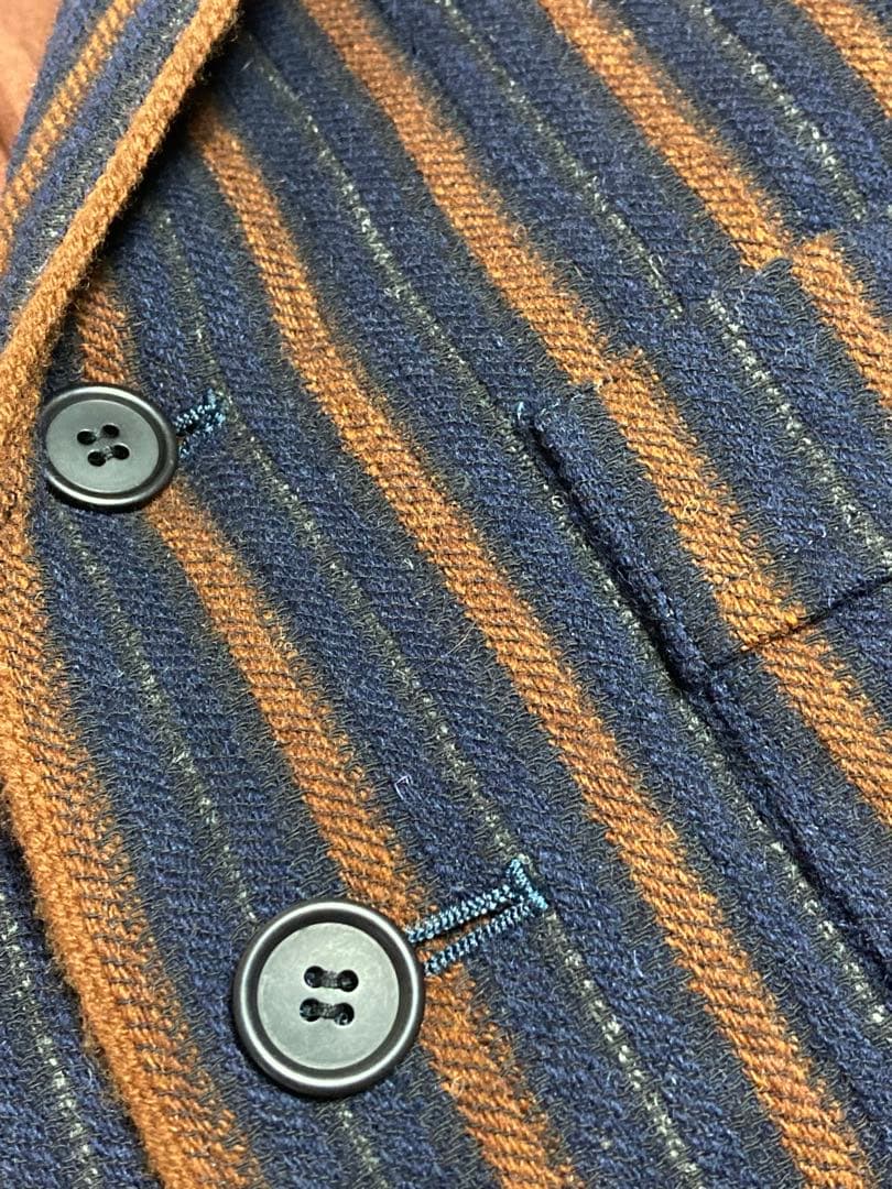 ロメオジリ gigli ストライプウールジャケット - メルカリ