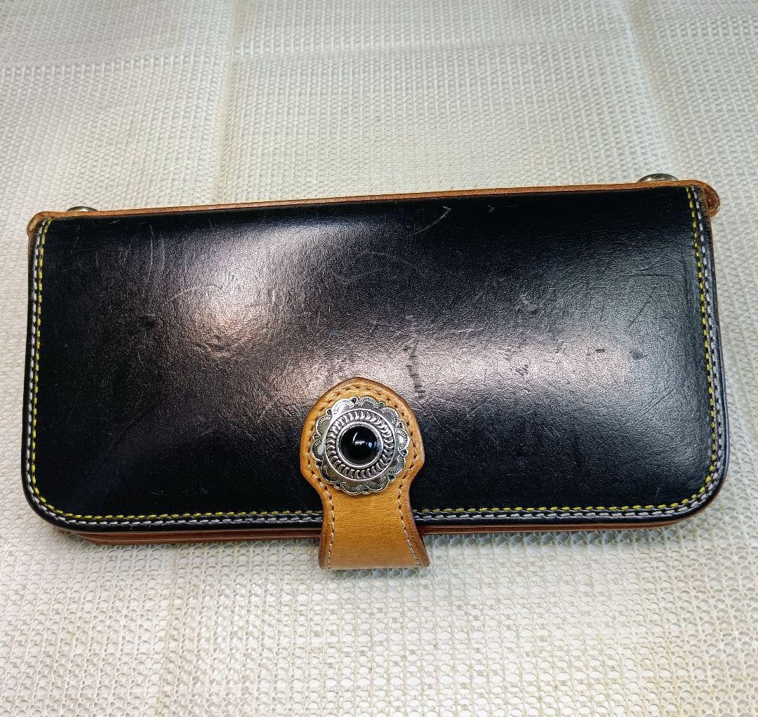 KC,s ライダースウォレット バイカーズウォレット 長財布 ロング