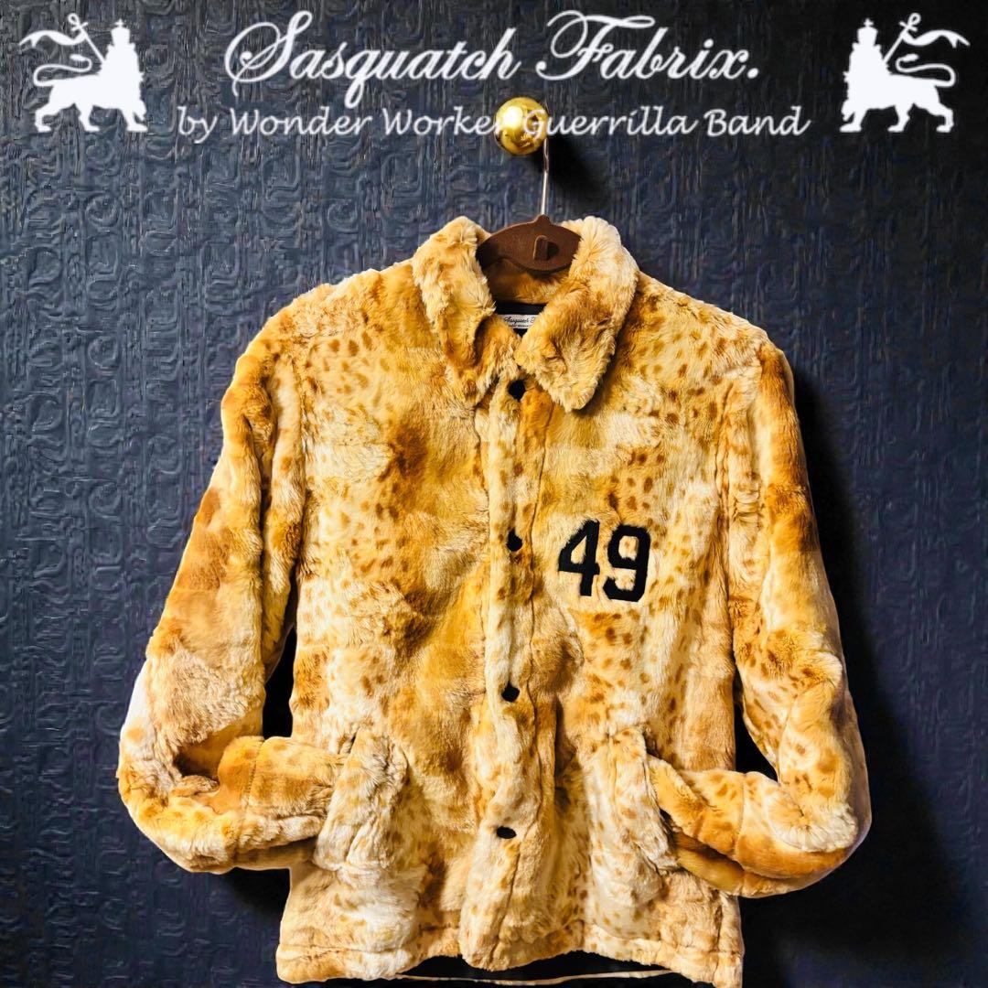 Sasquatchfabrix. レオパードジャケット M ヒョウ柄 通販