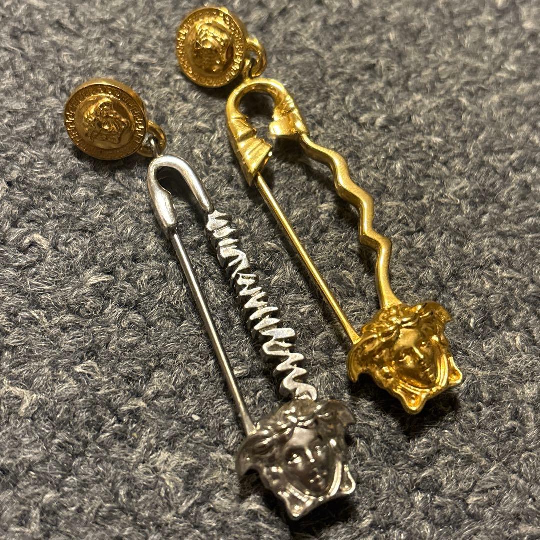 VERSACE メデューサヘッド ピアスセット シルバー ゴールド VERSACE（ヴェルサーチェ） ベルサーチ ブランド ピアス ゴールド