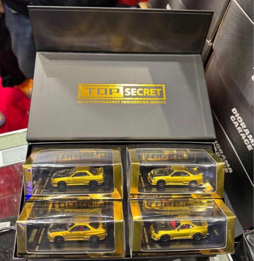 TOPSECRET 1:64 BOXSET 東京オートサロン mini gt