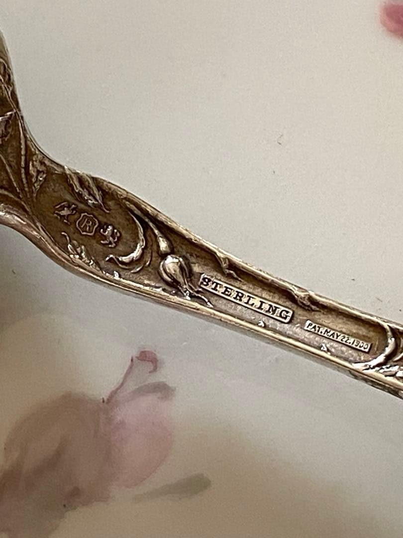 リード＆バートン】純銀 スターリングシルバー／スプーン「Les Cinq