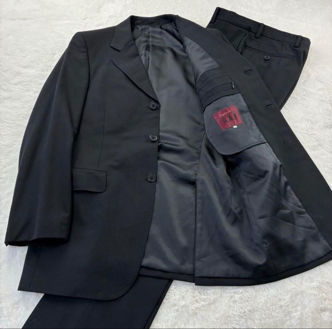d*l様 希少⭐︎A.A.R ヨウジヤマモト セットアップ ビジネススーツ AAR YOHJI YAMAMOTO set up suit♯51 | requality