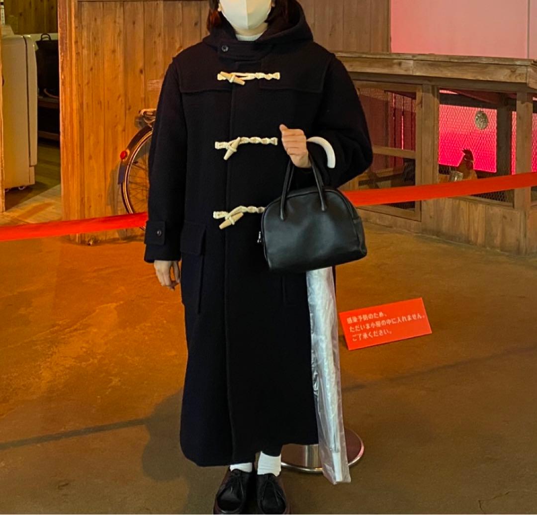 blurhms ブラームス ネイビー ダッフルコート blurhms costelloe.com