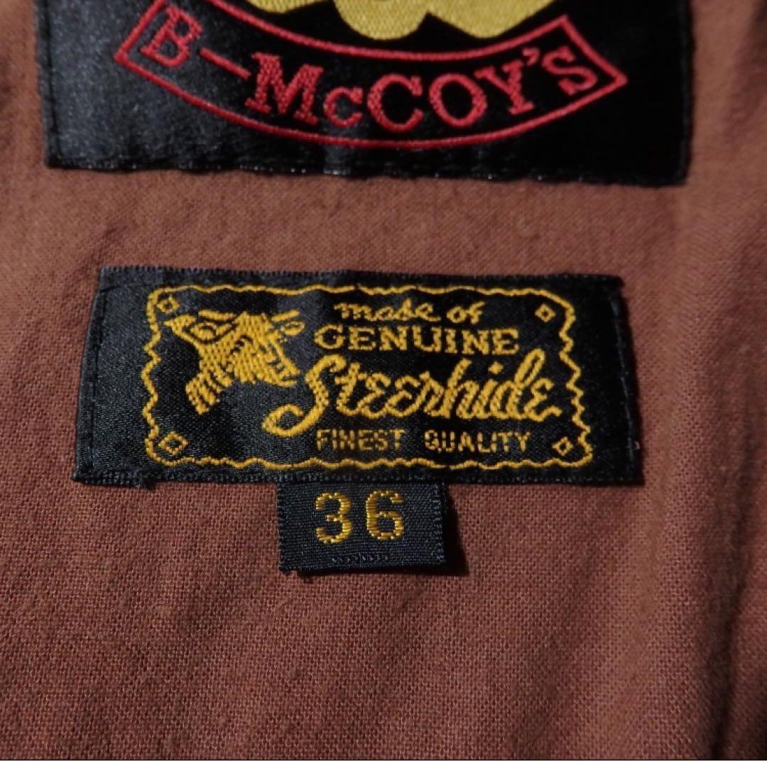 B-McCOY'S ビーマッコイズ シングルライダース 36 TALON 90s - メルカリ