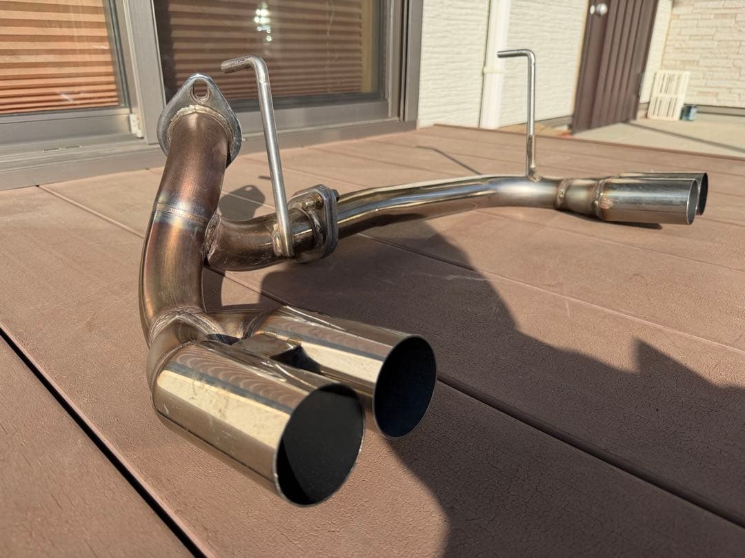 JB64/74 ジムニー用 ステンレスマフラー 直管 - メルカリ