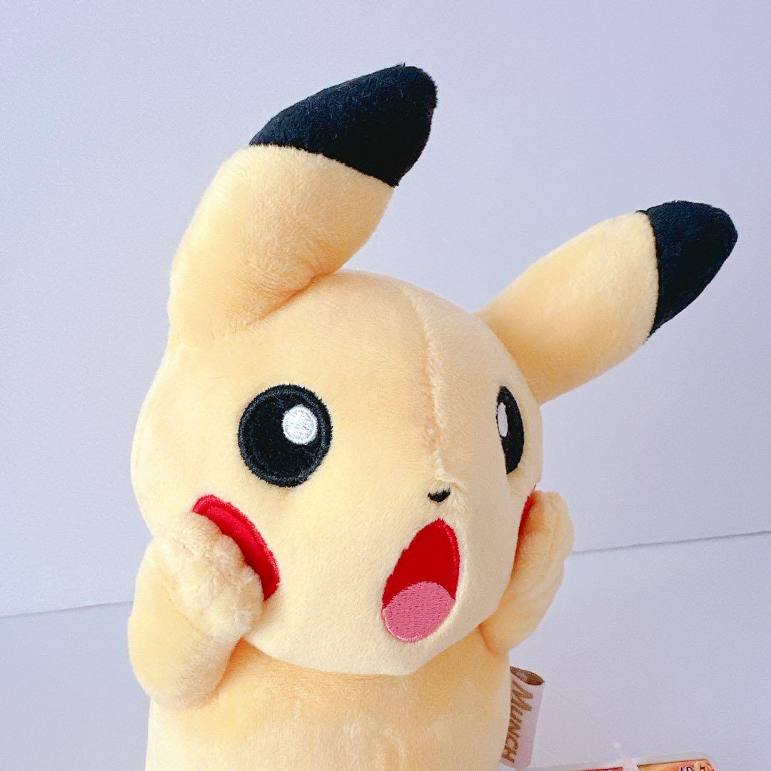 匿名】ポケモン ムンク展 ピカチュウ ぬいぐるみ - メルカリ