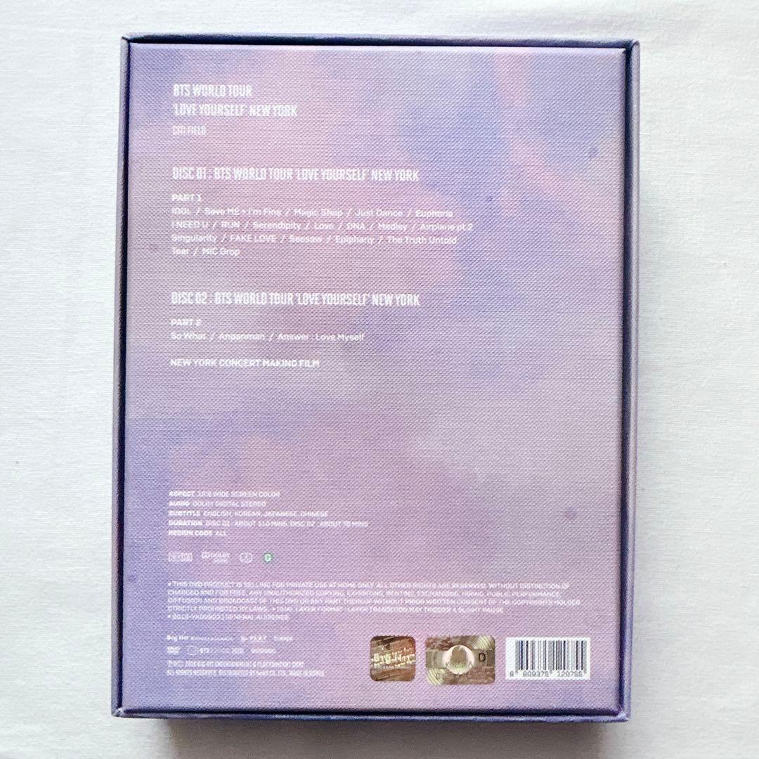 BTS LoveYourself / LYS NEWYORK DVD ジョングク - メルカリ