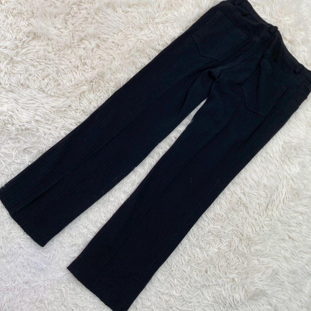 DOLCE & GABBANA ニットパンツ ブラック 48 キレイめ 上品