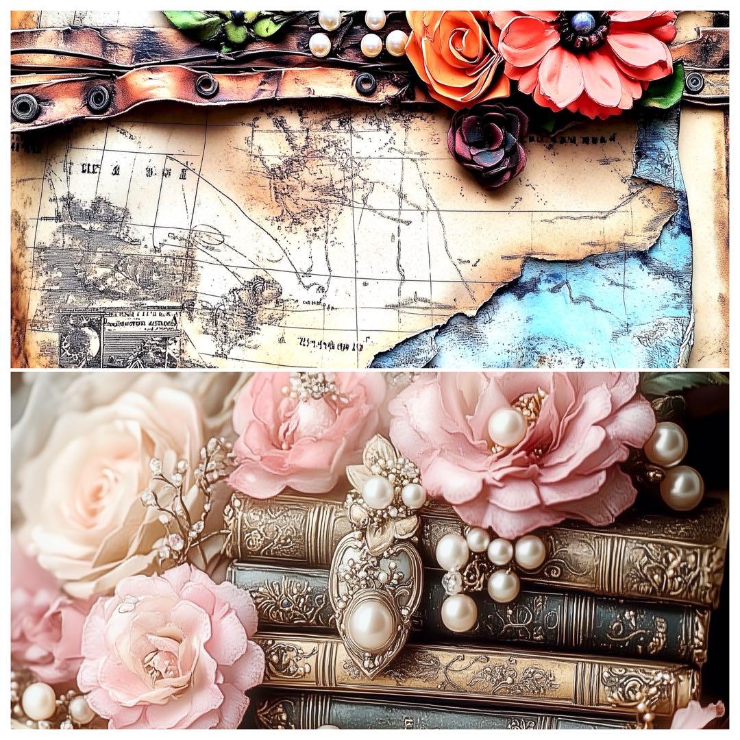 ☆残りわずか☆ デザインペーパー 100枚 セット a4 両面印刷 まとめ