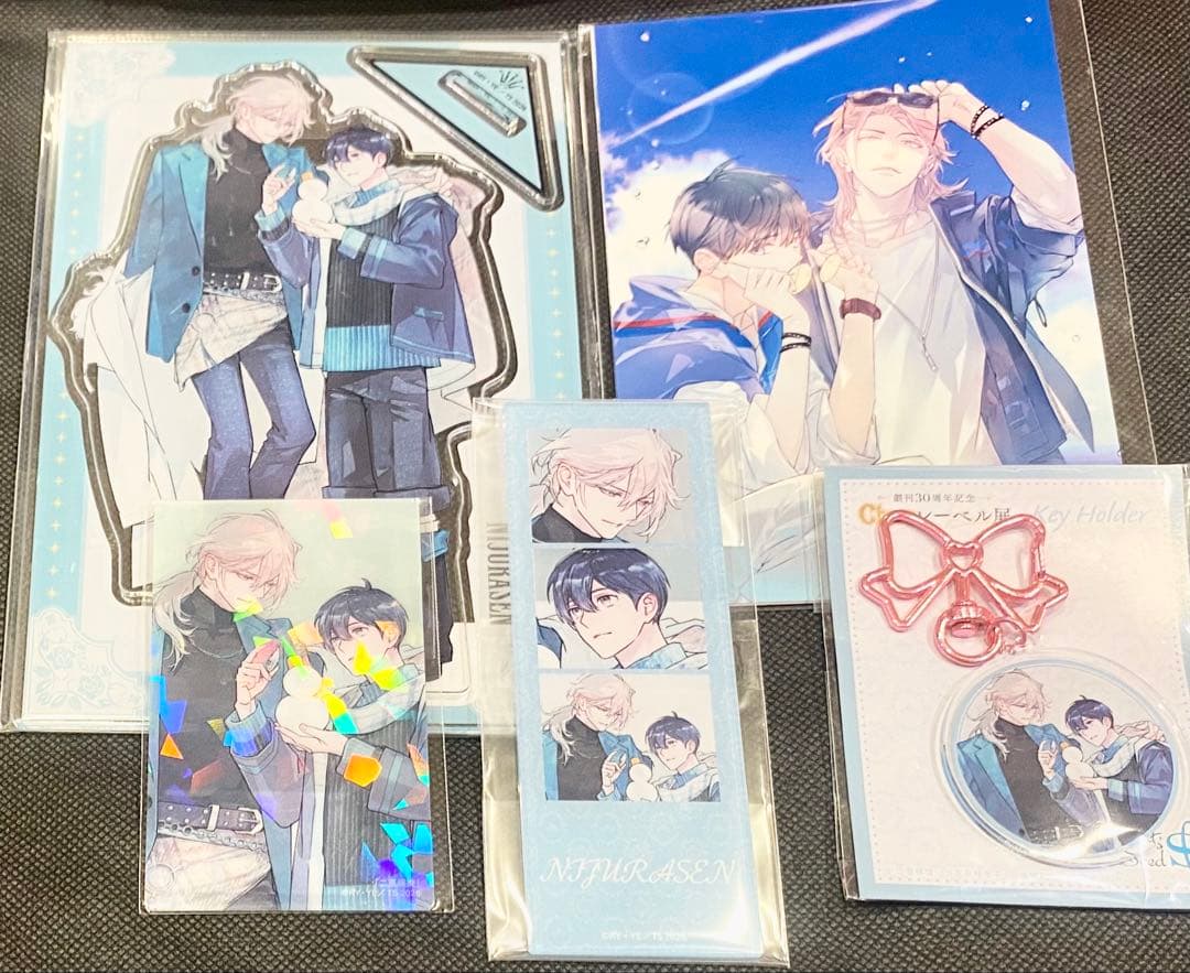 二重螺旋 アクリルスタンド キーホルダー カード ポストカードセット