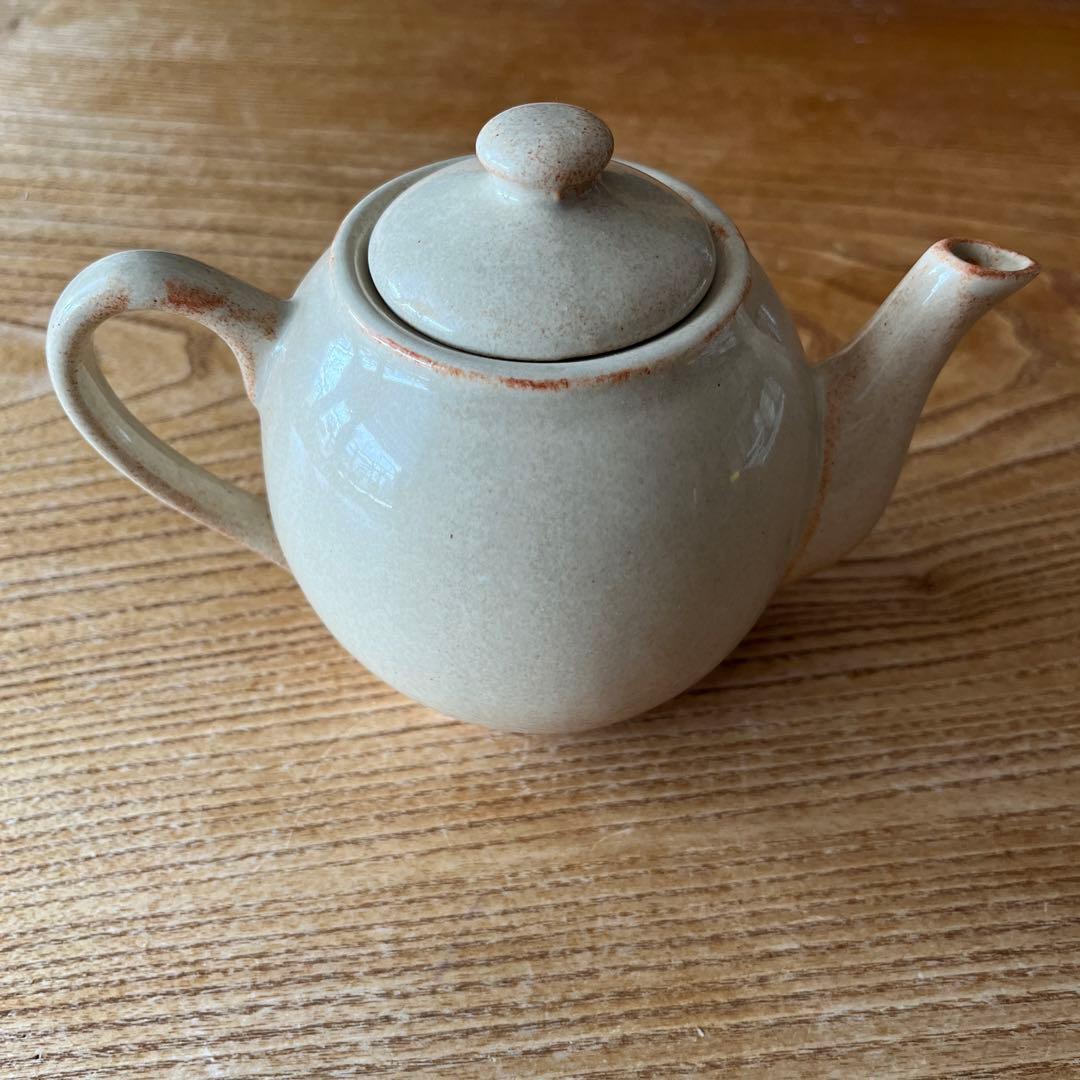 マニー マーガレット ティーポット フランス窯 - メルカリ