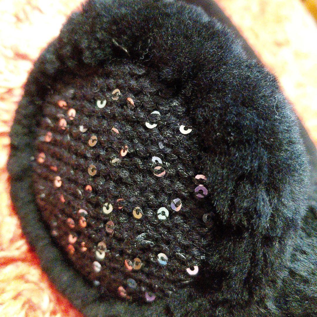 UGG ブラック耳あて・イヤーマフ - メルカリ