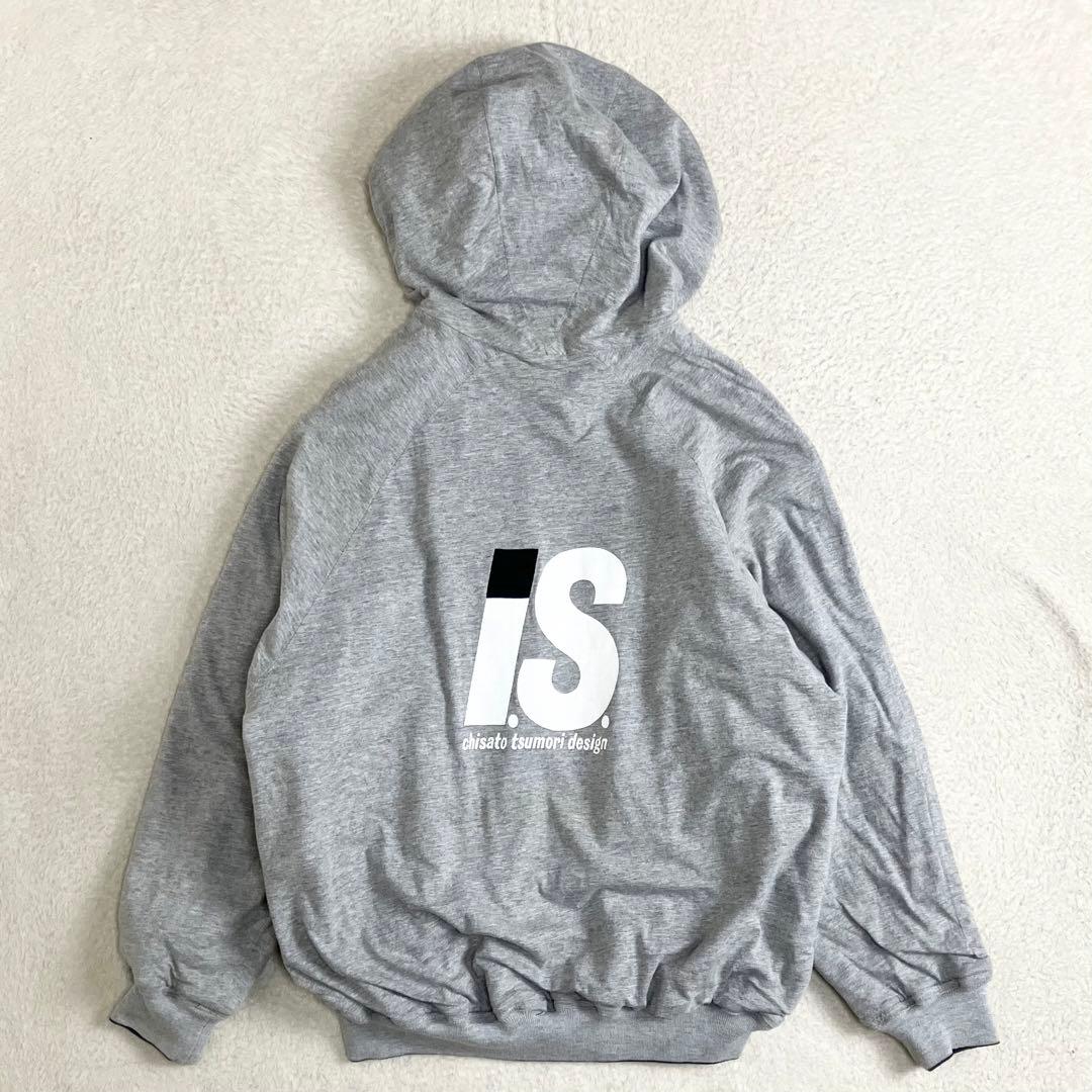 i.s. イッセイミヤケ ツモリチサト リバーシブルパーカー ペイズリー柄