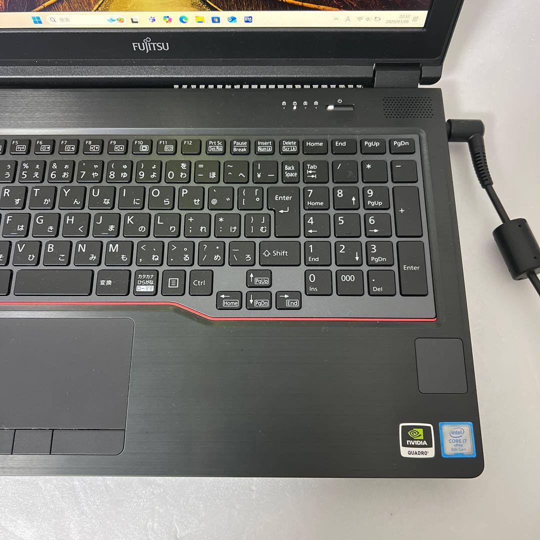 富士通 H780/第8-i7/SSD512TB★16GB★APEX