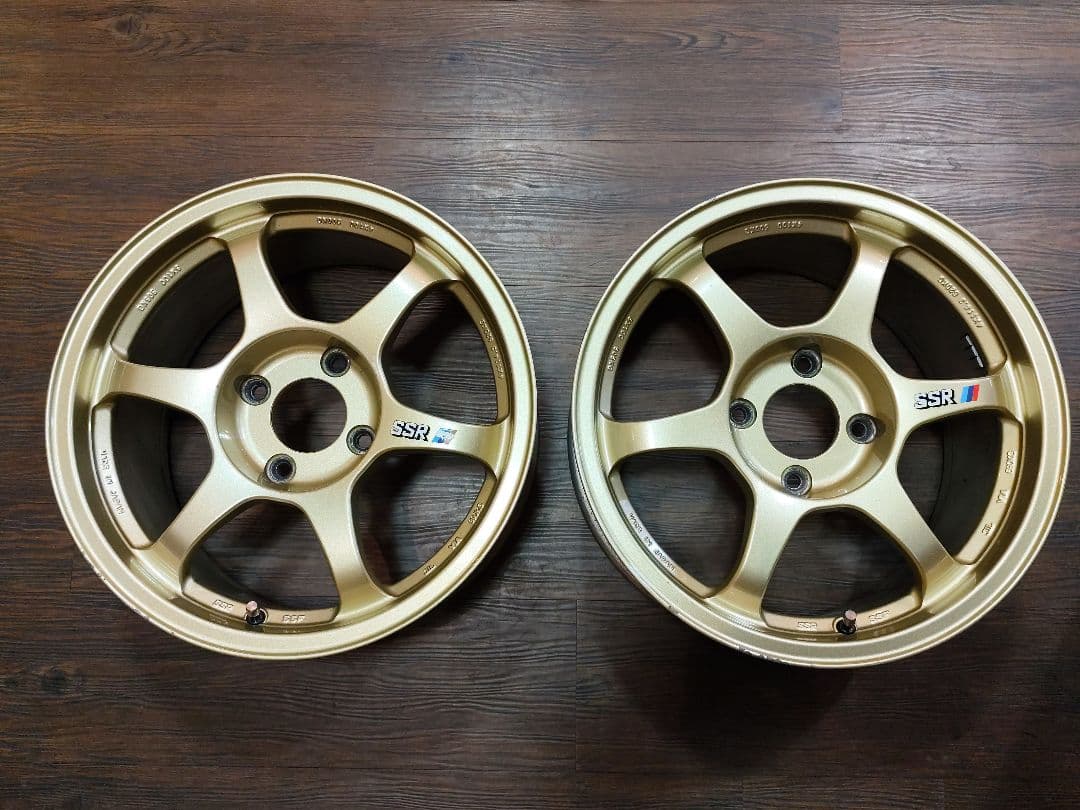 SSR タイプC 2本セット 16インチ 8J ＋35 4H 4穴 114.3 - メルカリ