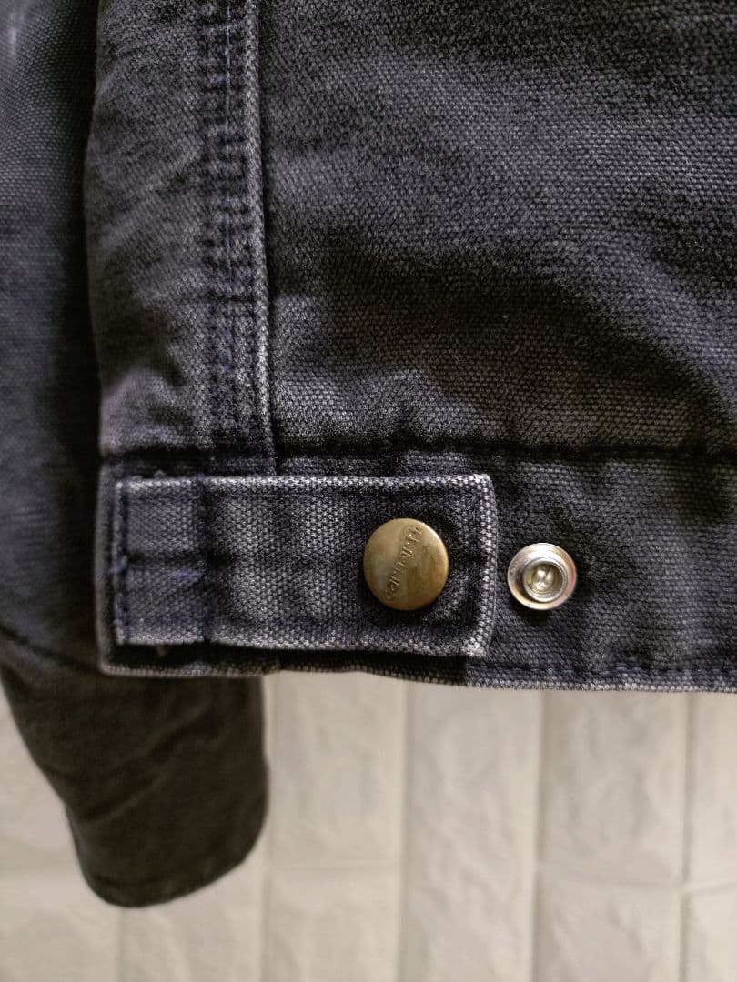 激レア80sUSA製カーハートデトロイトジャケット黒Mジョニーデップ