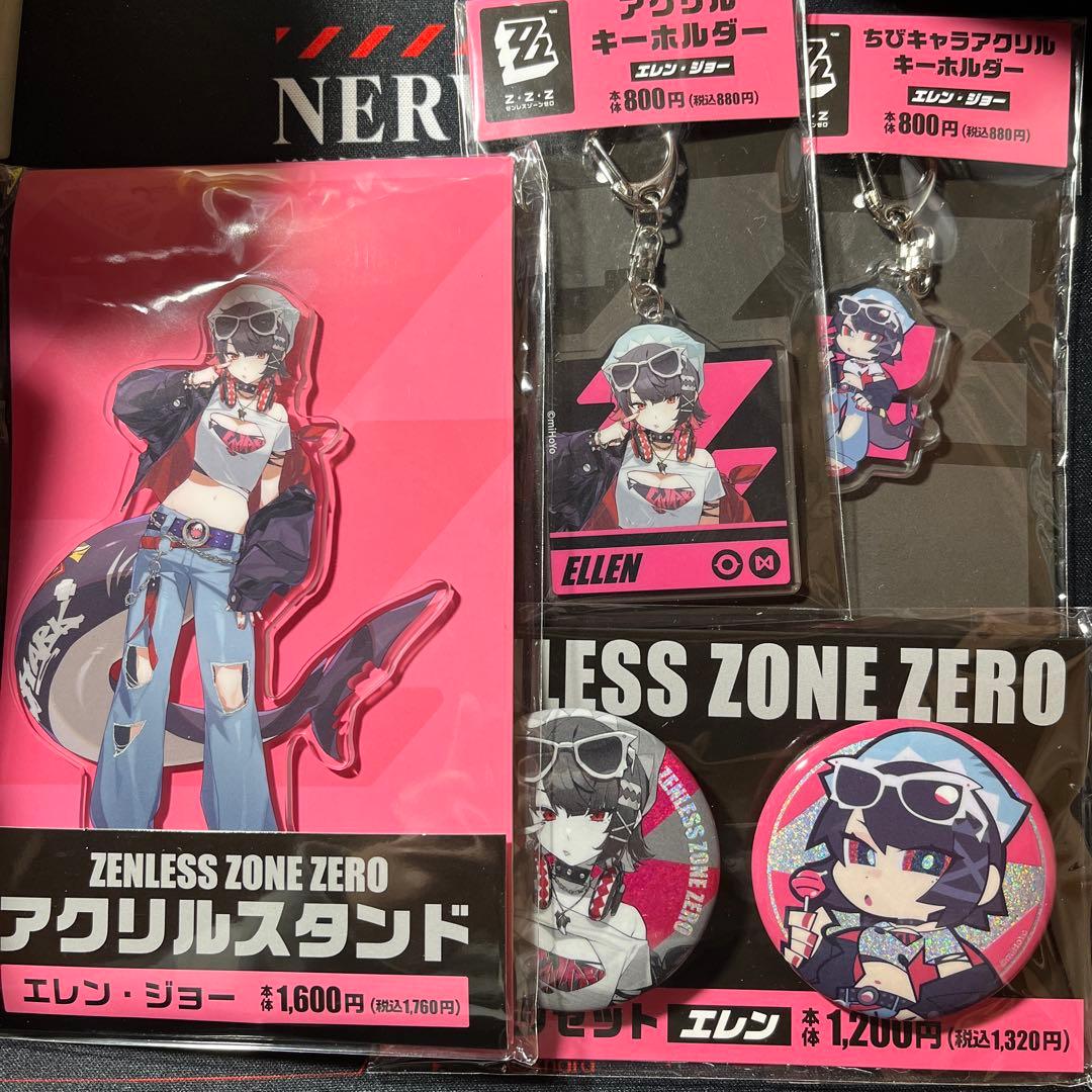 即日発送 エレン ジョー ファミマ限定SET ゼンゼロ アクスタアクキー缶