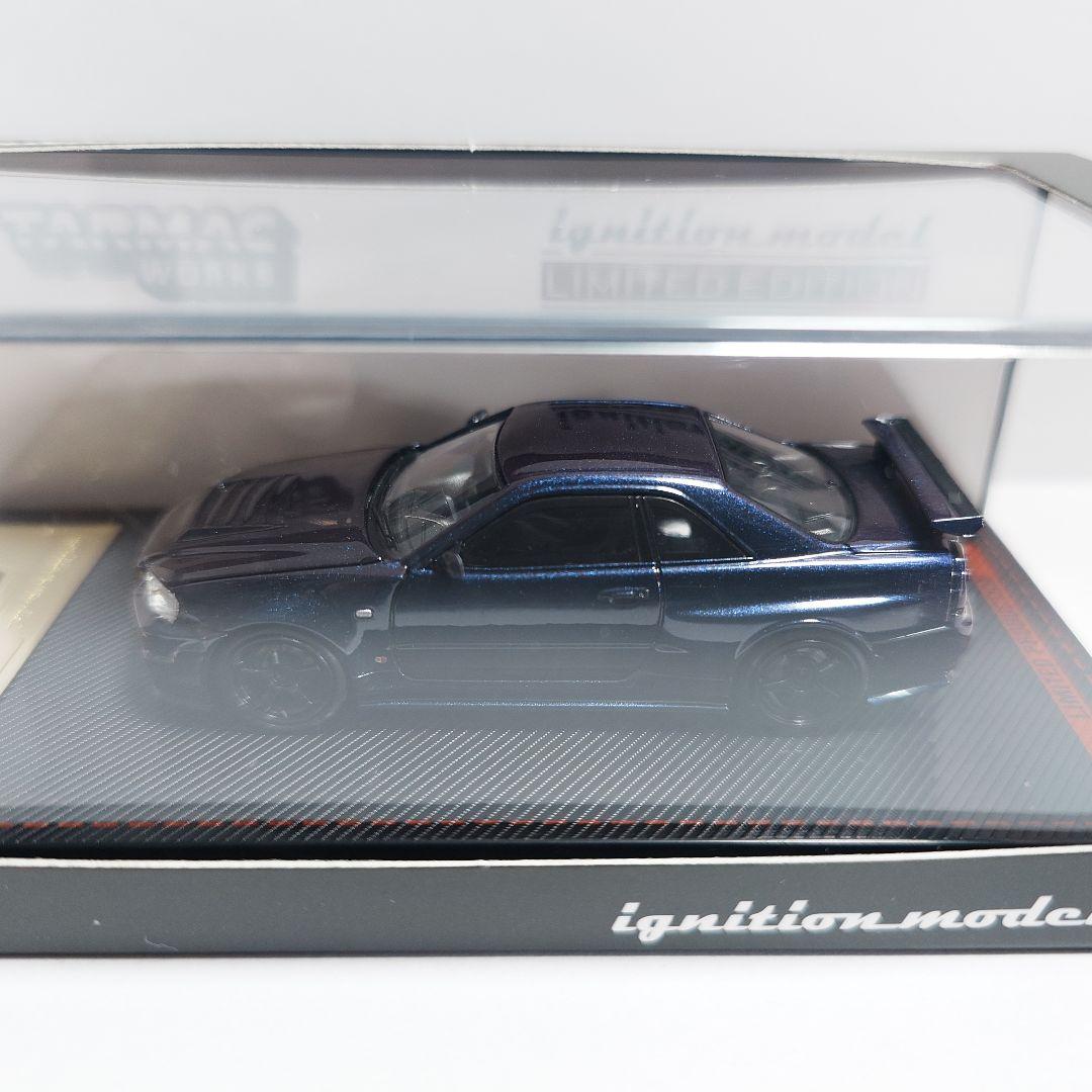 オートサロン限定 イグニッションモデル 1/64 スカイラインGT-R R34 オートサロン限定 イグニッションモデル 1/64 スカイラインGT-R R34