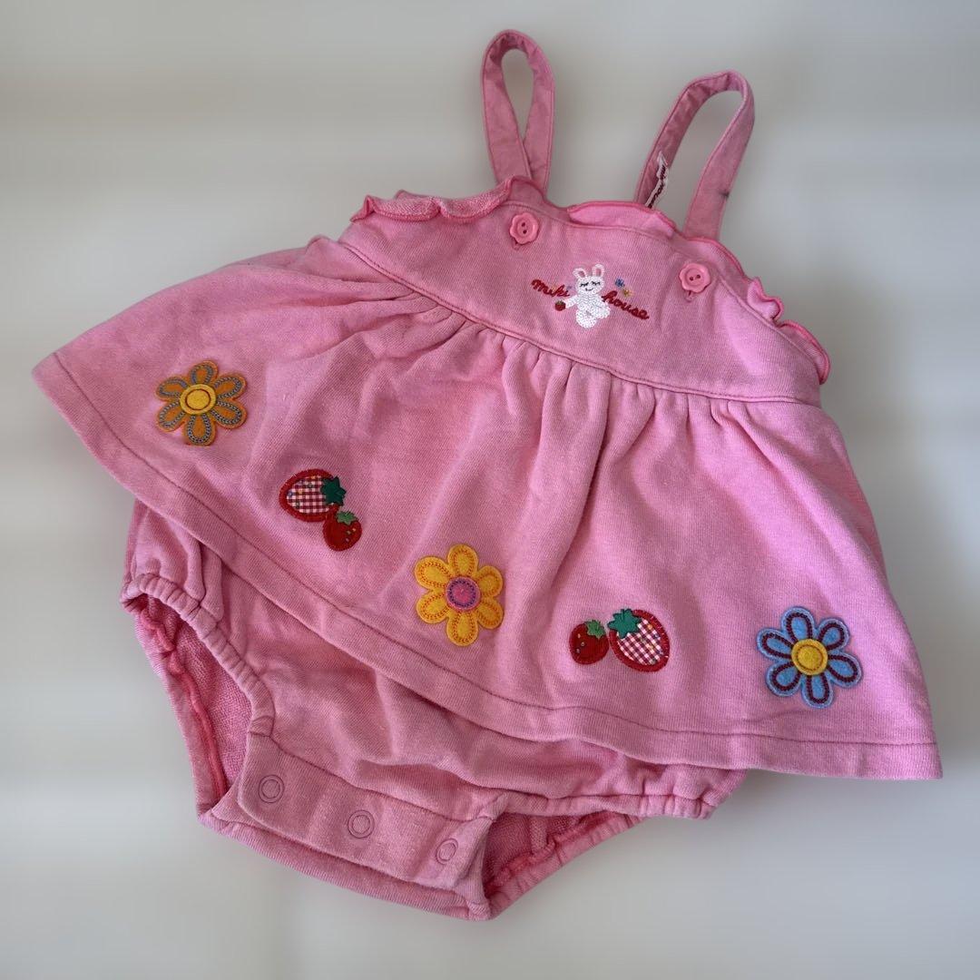 ミキハウス レトロ ダルマオール フリー 70〜90 - メルカリ