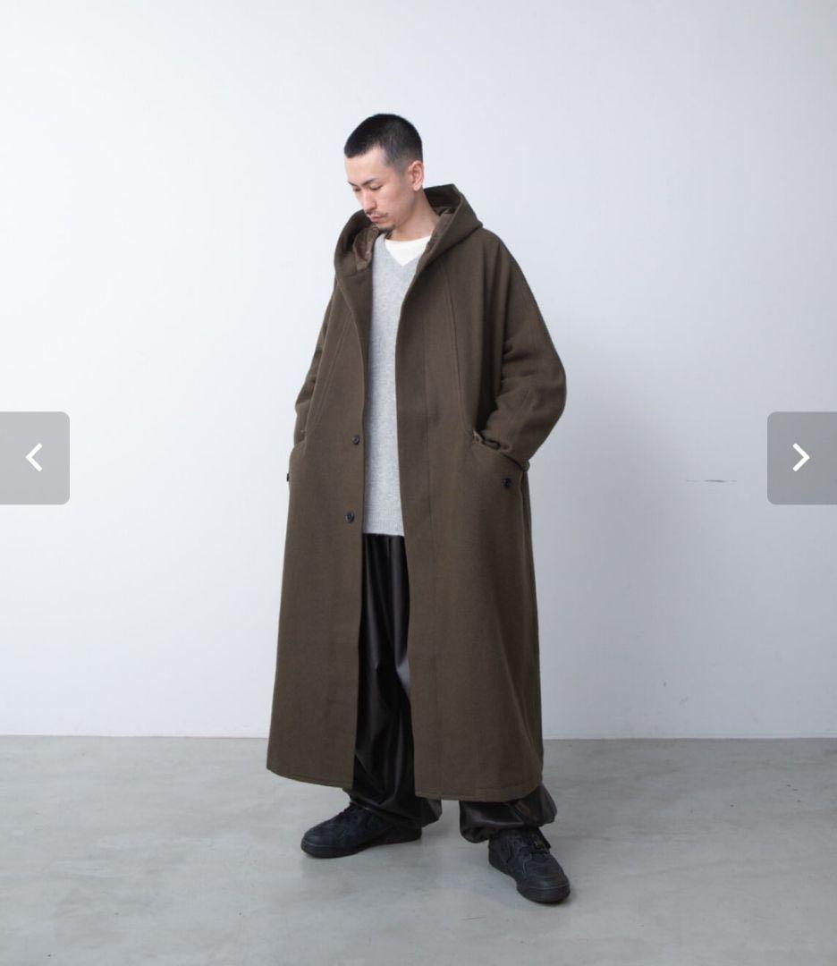 ONE FIFTH フーディーロングコート HEAVEN
