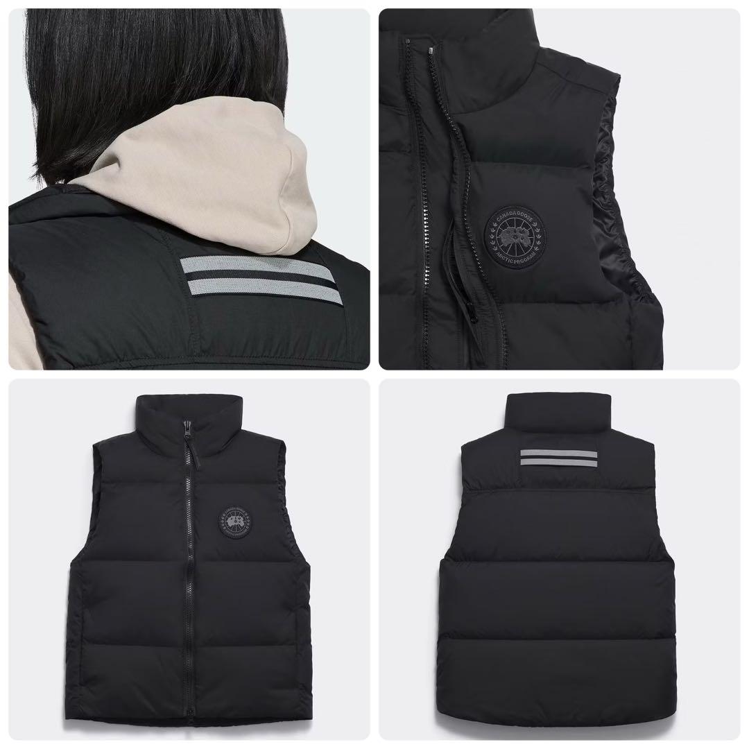現行品/極美品】カナダグース ローレンス パッファー ベスト ブラック
