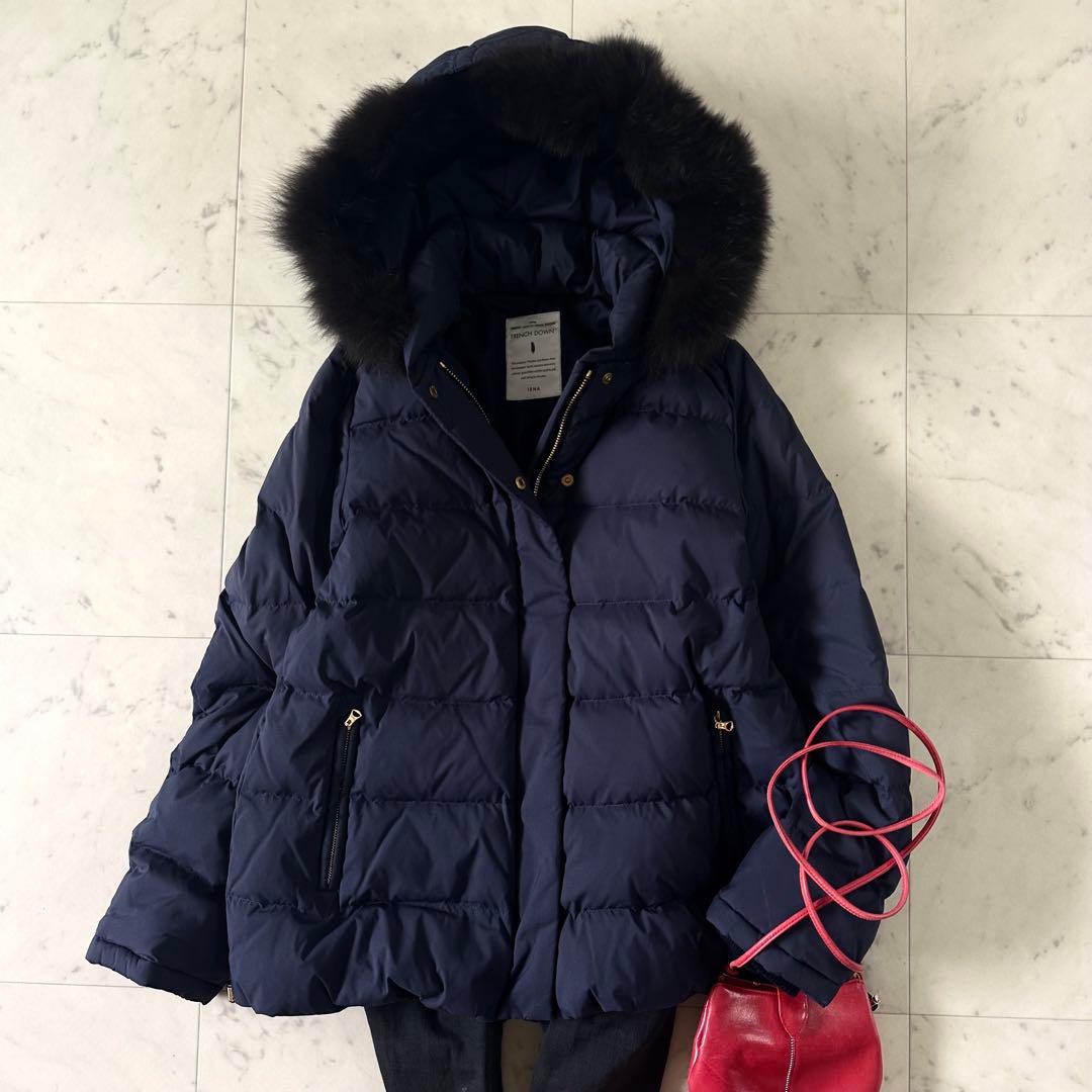 美品♪イエナ P/タフタ ショートダウンコート ダウンジャケット