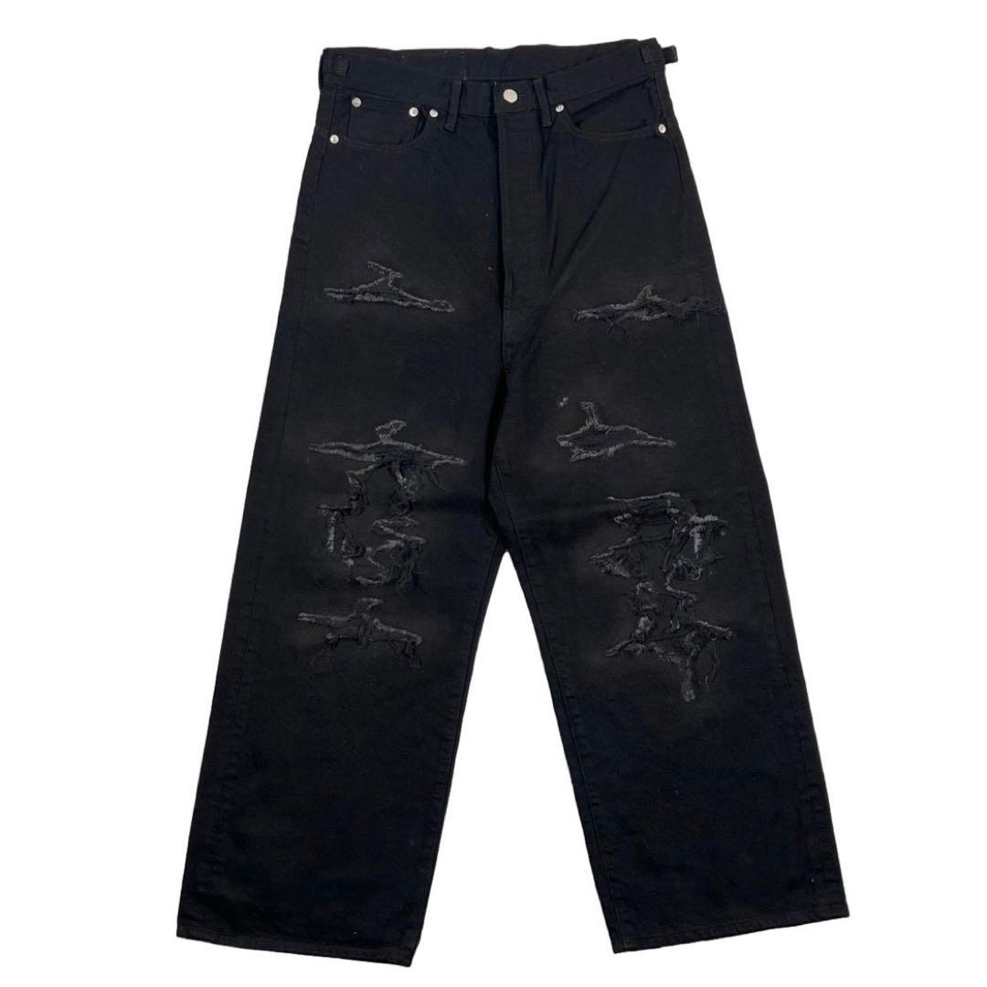 greatLAnd ORIGINAL DENIM PANT DESTROY - メルカリ
