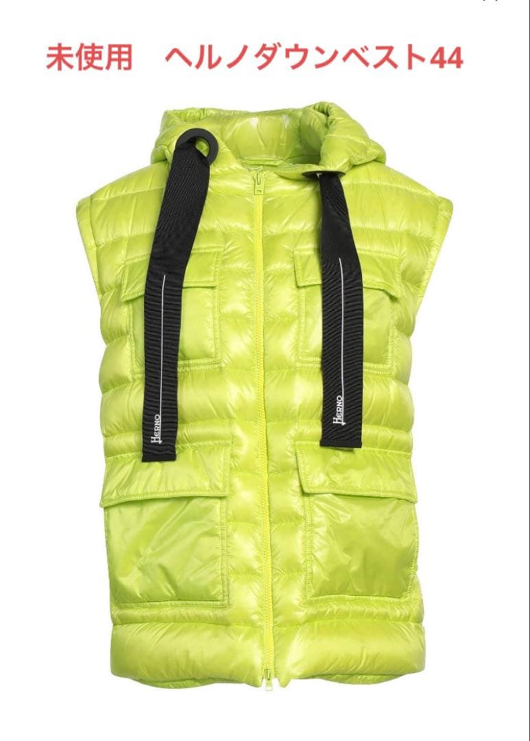 未使用 ヘルノダウンベスト44 着丈66㌢ - メルカリ