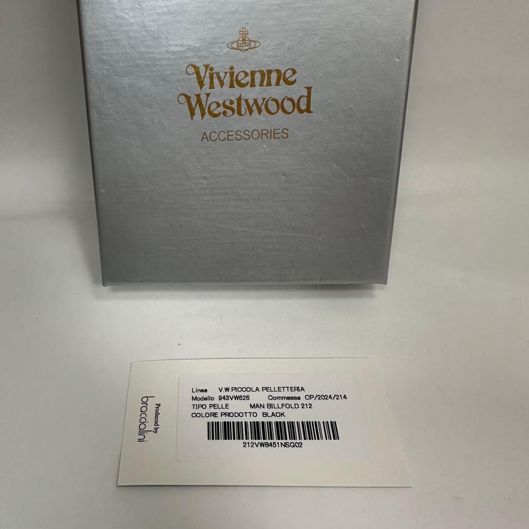 新品・希少】ヴィヴィアンウエストウッド 二つ折り財布 943VW626