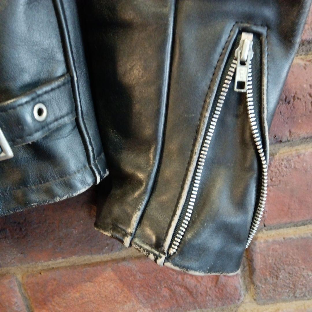 Schott（ショット）642 レザーライダースジャケット サイズ40 古着