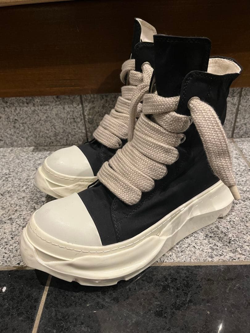 Rick Owens DRKSHDW風 ハイカットスニーカー 23.5cm