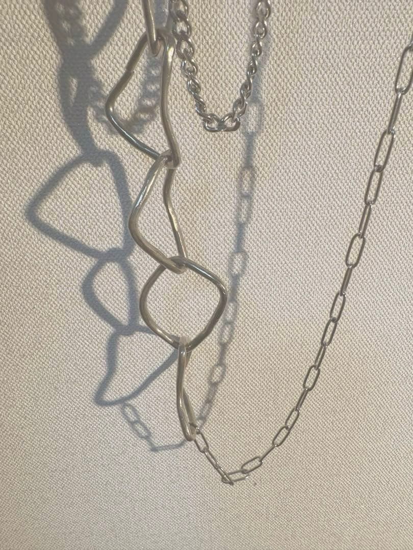 お値引き交渉不可　プリュイ　カデナストラップ　シルバー