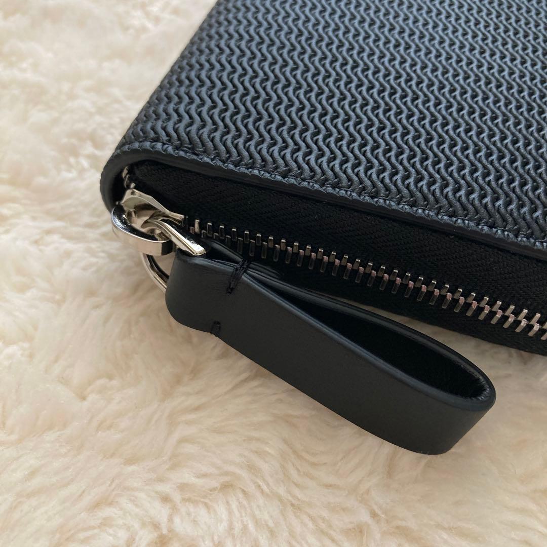 新品！GIORGIO ARMANI ジョルジオアルマーニ ラウンドジップ長財布