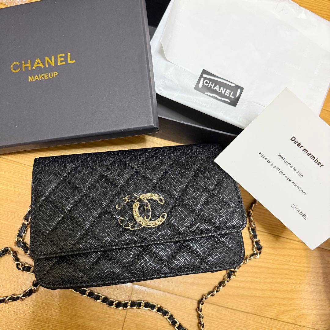 CHANEL MAKEUP VIPギフト ノベルティ ウォレットショルダーバッグ
