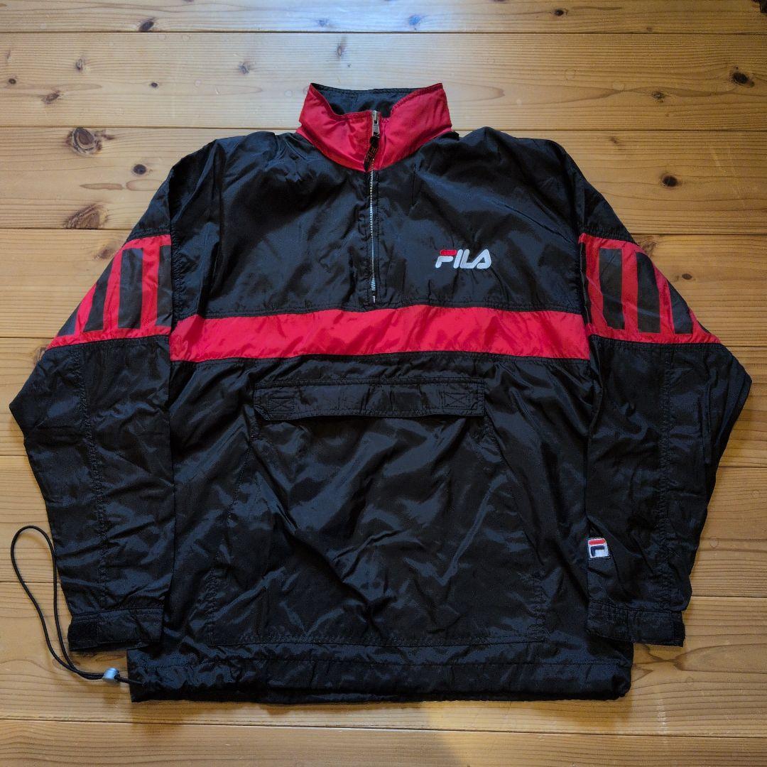 フィラ FILA 90s ナイロンジャケット アノラック - メルカリ