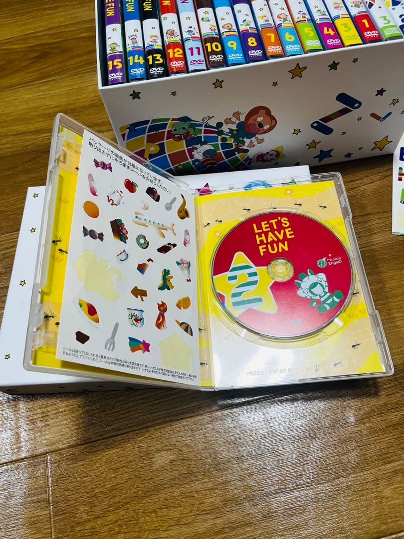 Miraico English Box DVDセット