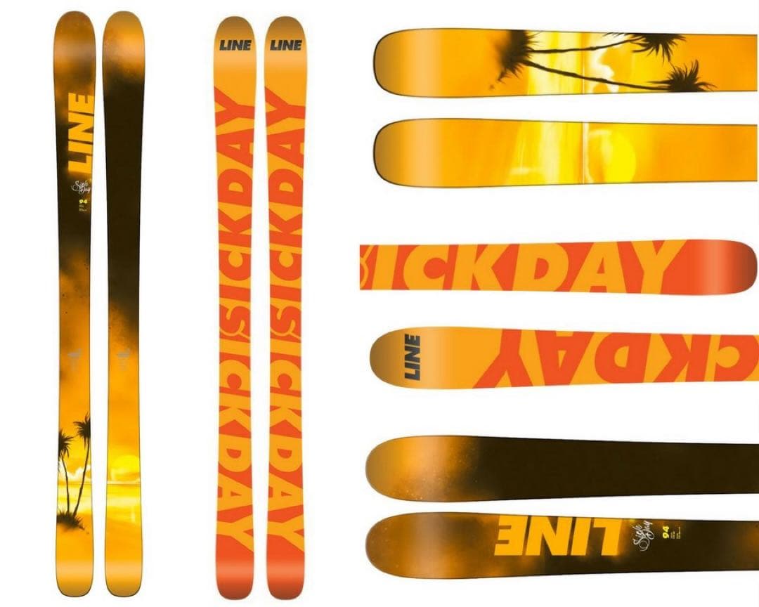 名機LINEラインSICKDAY172cm金具セット フリーライド - メルカリ